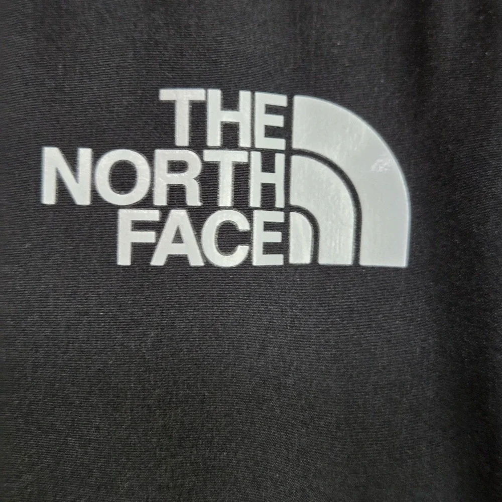 The North‎ Face Jacket Mens XL Black Fleece Full Zip Chest Pockets Hiking